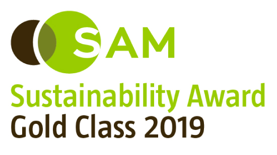 SAM’s “Sustainability Yearbook” logo